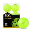 A11N S40 Outdoor Pickleball Balls- USAPA Approved, 6-Pack, Neon Green view 1