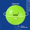 A11N S40 Outdoor Pickleball Balls- USAPA Approved, 6-Pack, Neon Green view 3