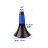 Agility Training Cone 23cm/9 Plastic Sports Cone, Thickened Flared Football, Basketball, Roller Skating Training Agility Cone (Color : Black3) view 3