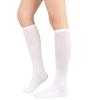 American Trends Womens Athletic Socks Outdoor Sports Compression Running Training Socks Casual Tube Socks 1 Pack White view 1