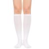 American Trends Womens Athletic Socks Outdoor Sports Compression Running Training Socks Casual Tube Socks 1 Pack White view 2