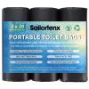 Sailortenx 60 Count 8 Gallon Biodegradable Compostable Portable Toilet Bags, 100% Plant-Based, No Leaks, Disposable, Perfect for Camping, Hiking, Boating, Hunting view 1