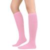 American Trends Womens Athletic Socks Outdoor Sports Compression Running Training Socks Casual Tube Socks 1 Pack Pink view 1