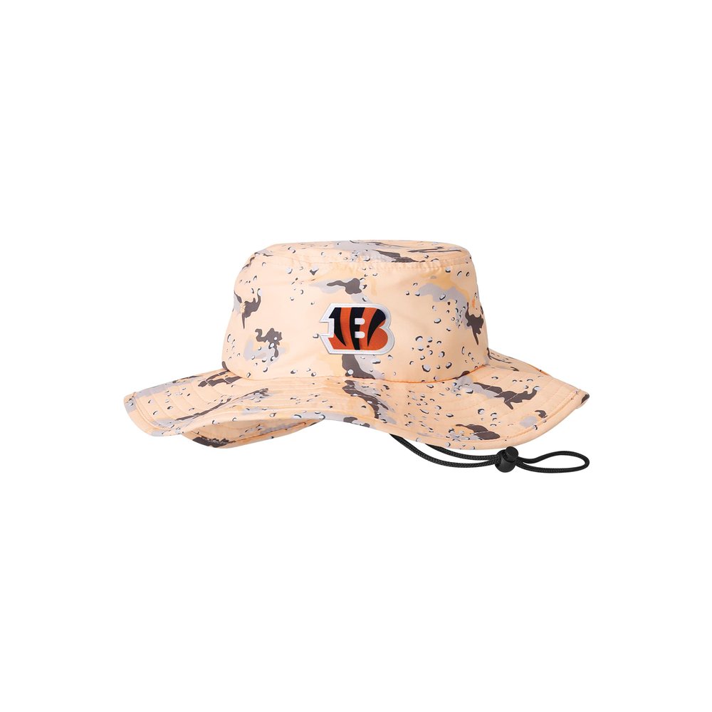 FOCO mens Nfl Team Logo Sport Outdoor Sun Bucket Boonie Hat, Desert Camo, One Size US