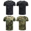 Outdoor Sports Airsoft Hunting Shooting Uniform Combat BDU Clothing Tactical Quick Dry Camouflage Shirt - DW - XXL view 2