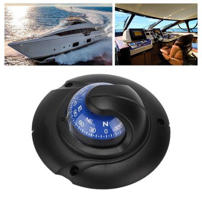Gaeirt Marine Compass Boat Accessory Simple Installation Professional Multi-Function Compass Wide Range of Applications for Navigation for Outdoor