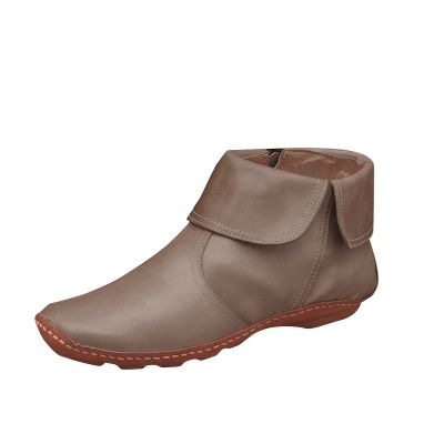 Bcshiye Booties for Women Rounded Toe Slip-Ons Sneakers Loafers Comfortable Wide Width Casual Winter Ankle Booties