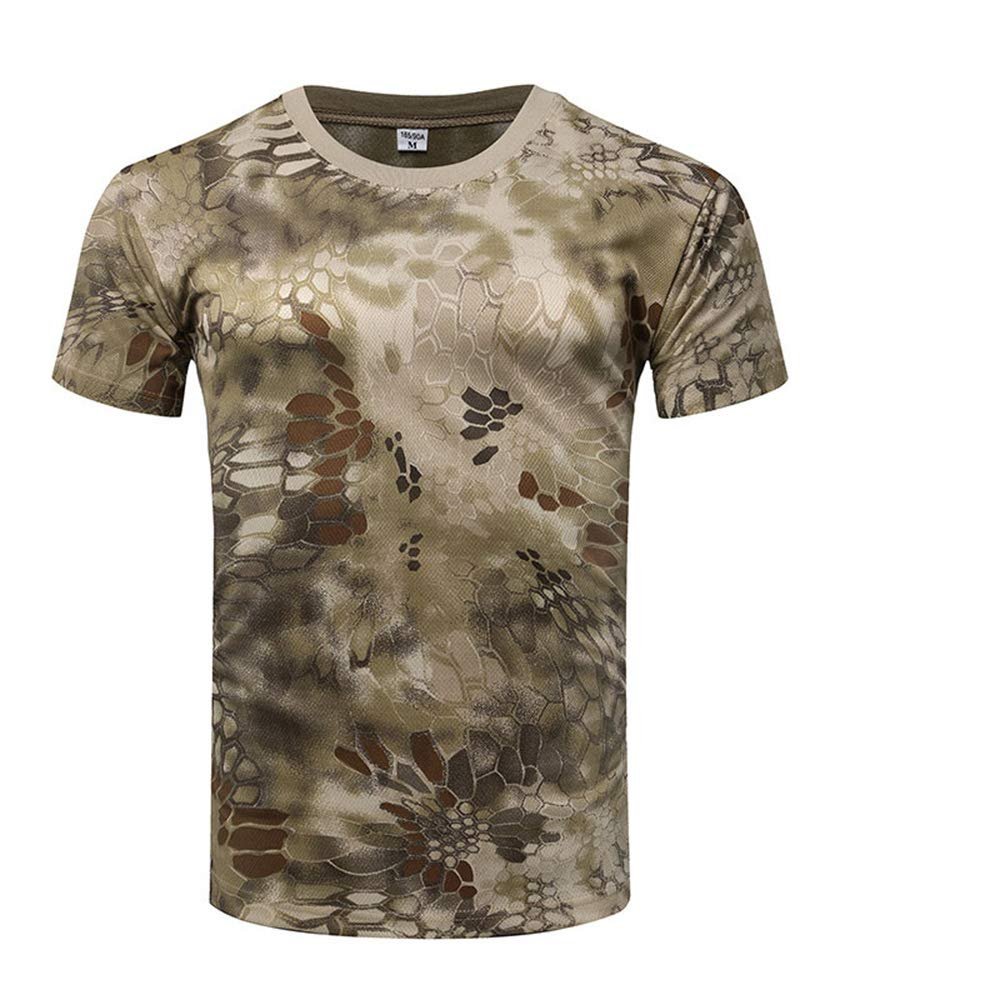 Outdoor Sports Airsoft Hunting Shooting Uniform Combat BDU Clothing Tactical Quick Dry Camouflage Shirt - Nomad - L