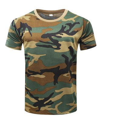 Outdoor Sports Airsoft Hunting Shooting Uniform Combat BDU Clothing Tactical Quick Dry Camouflage Shirt - WL - XL