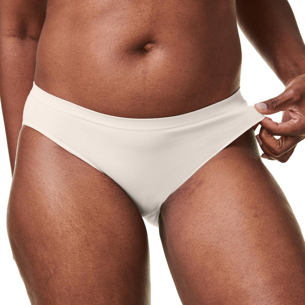 Bravado Designs Sustainable Panty | Mid-Rise | Seamless | Antique White | XS/S