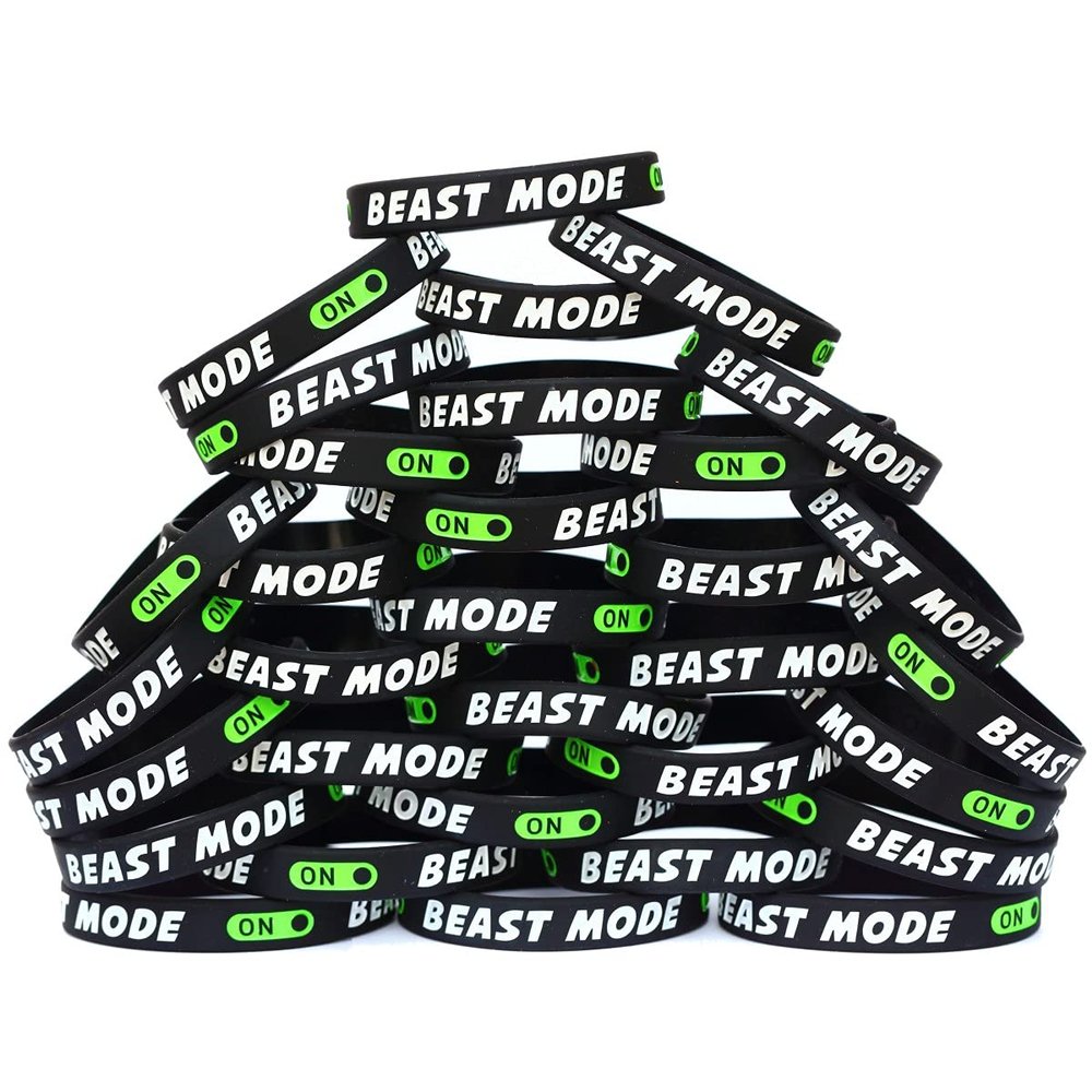 SayitBands Fifty Beast Mode Bracelets