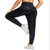 G Gradual Women's Joggers High Waisted Yoga Pants with Pockets Loose Leggings for Women Workout, Athletic, Lounge (Black Leopard, X-Large) view 3