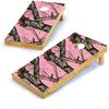 Mossy Oak Graphics, Cornhole Board Wrap Kit, Break-Up Pink, 2 Pieces of 24.5 x 48.5, Peel and Stick Vinyl, Pre-Cut Hole view 1