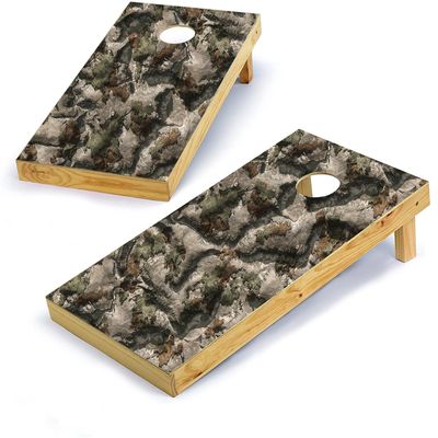 Mossy Oak Graphics, Cornhole Board Wrap Kit, Elements Terra Gila, 2 Pieces of 24.5 x 48.5, Peel and Stick Vinyl, Pre-Cut Hole