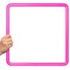 GETMOVIN SPORTS Hopscotch Squares Set with 2 Premium Beanbags Giant Sized 15 Inch Squares with 15 Connectors for Indoor/Outdoor Portable Fun Conditioning Agility Training (Pink) view 4