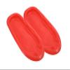 Superio X-Long Toboggan Snow Sleds for Kids and Adults, 48", 2 Pack Heavy Duty Plastic Sliders with Handles and Hole for Pull Ropes- Kid and Adult Winter Fun (Red (48")) view 1