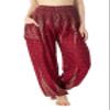 Lannaclothesdesign Women's Smocked Waist Boho Flowy Yoga Harem Pants Hippie Clothes view 1