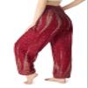 Lannaclothesdesign Women's Smocked Waist Boho Flowy Yoga Harem Pants Hippie Clothes view 2