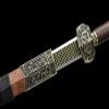 ZPGP Sturdy Wushu Sword Sharp HRC60 Carbon Steel Blade Kung Fu Tai Chi Jian Saber view 3
