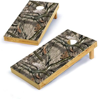 Mossy Oak Graphics, Cornhole Board Wrap Kit, Treestand, 2 Pieces of 24.5 x 48.5, Peel and Stick Vinyl, Pre-Cut Hole