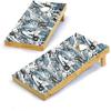 Mossy Oak Graphics, Cornhole Board Wrap Kit, Hydro Glacier, 2 Pieces of 24.5 x 48.5, Peel and Stick Vinyl, Pre-Cut Hole view 1