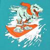 The Children's Place boys The Children's Place Long Sleeve Graphic T- 3-pack T Shirt, Dino Boss, Small US view 3