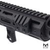 UTG Angled Picatinny Mount, Black view 4