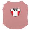 Peru - Country Soccer Crest Dog Shirt (Mauve, Large) view 1
