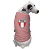 Peru - Country Soccer Crest Dog Shirt (Mauve, Large) view 2