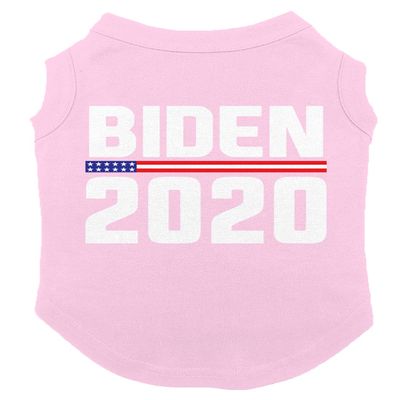 Biden 2020 - Dog Shirt (Pink, Large)