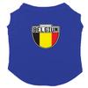 Belgium - Soccer Crest Country Proud Dog Shirt (Royal Blue, X-Large) view 1