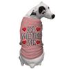 Best Valentine Ever - Dog Shirt (Mauve, X-Small) view 2