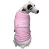 Naughty Nice Depends If Santa is Asking Dog Shirt (Pink, X-Small) view 2