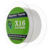 Reaction Tackle Hollow Core, 16 Strand Braided Fishing Line White - 50LB / 500yds view 2
