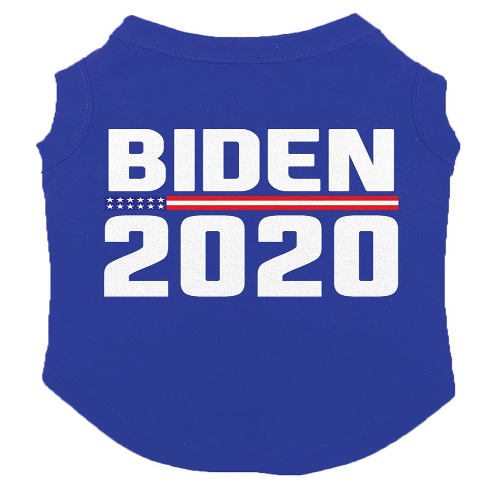 Biden 2020 - Dog Shirt (Royal Blue, Large)