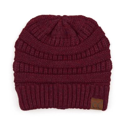 C.C Exclusives Cable Knit Beanie - Thick, Soft & Warm Chunky Beanie Hats (HAT-888) Berry Mix