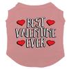 Best Valentine Ever - Dog Shirt (Mauve, Small) view 1