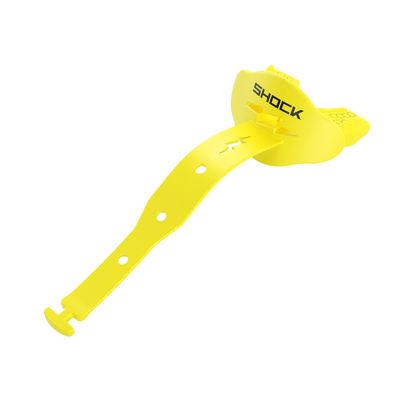 Shock Doctor Bolt Lipguard, OSFA, Yellow