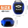 Shock Doctor Mouth Guard Case, Ventilated, Universal Storage for Mouthguard, Adult & Youth Sizes view 3