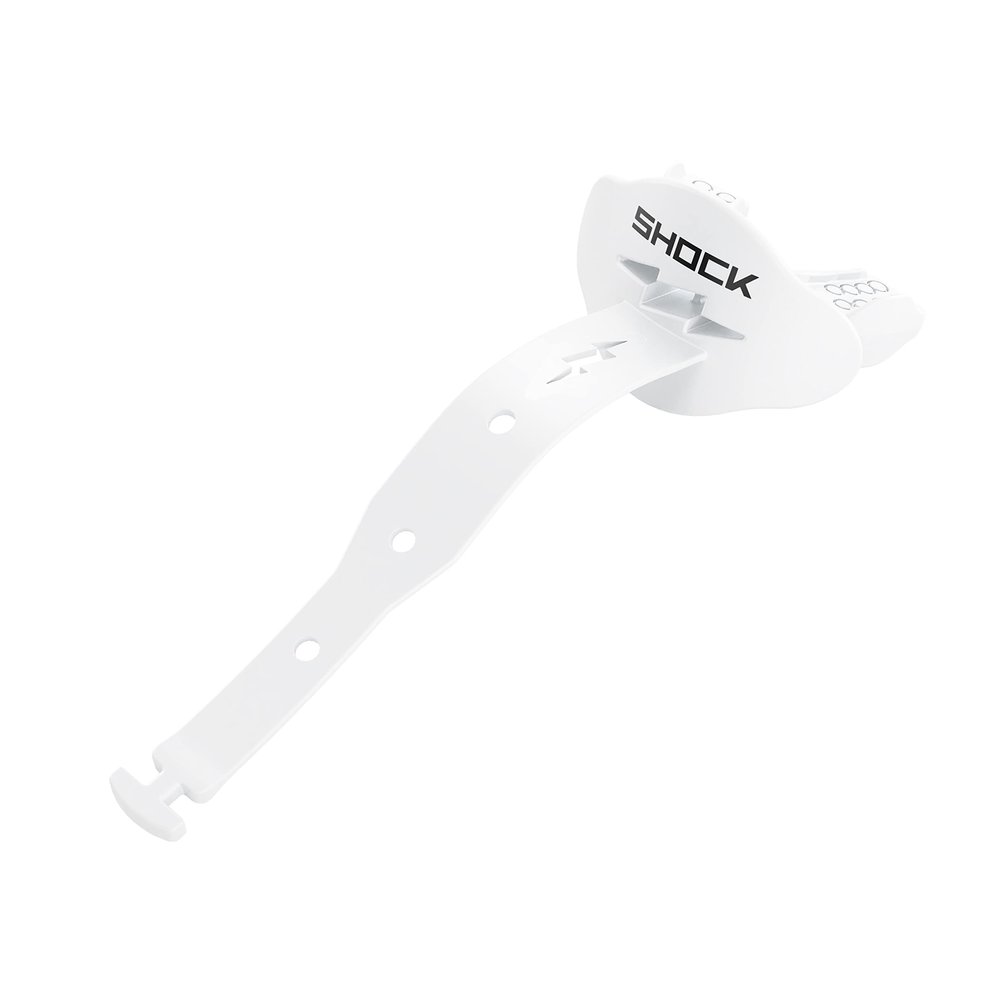 Shock Doctor Bolt Lipguard, OSFA, White