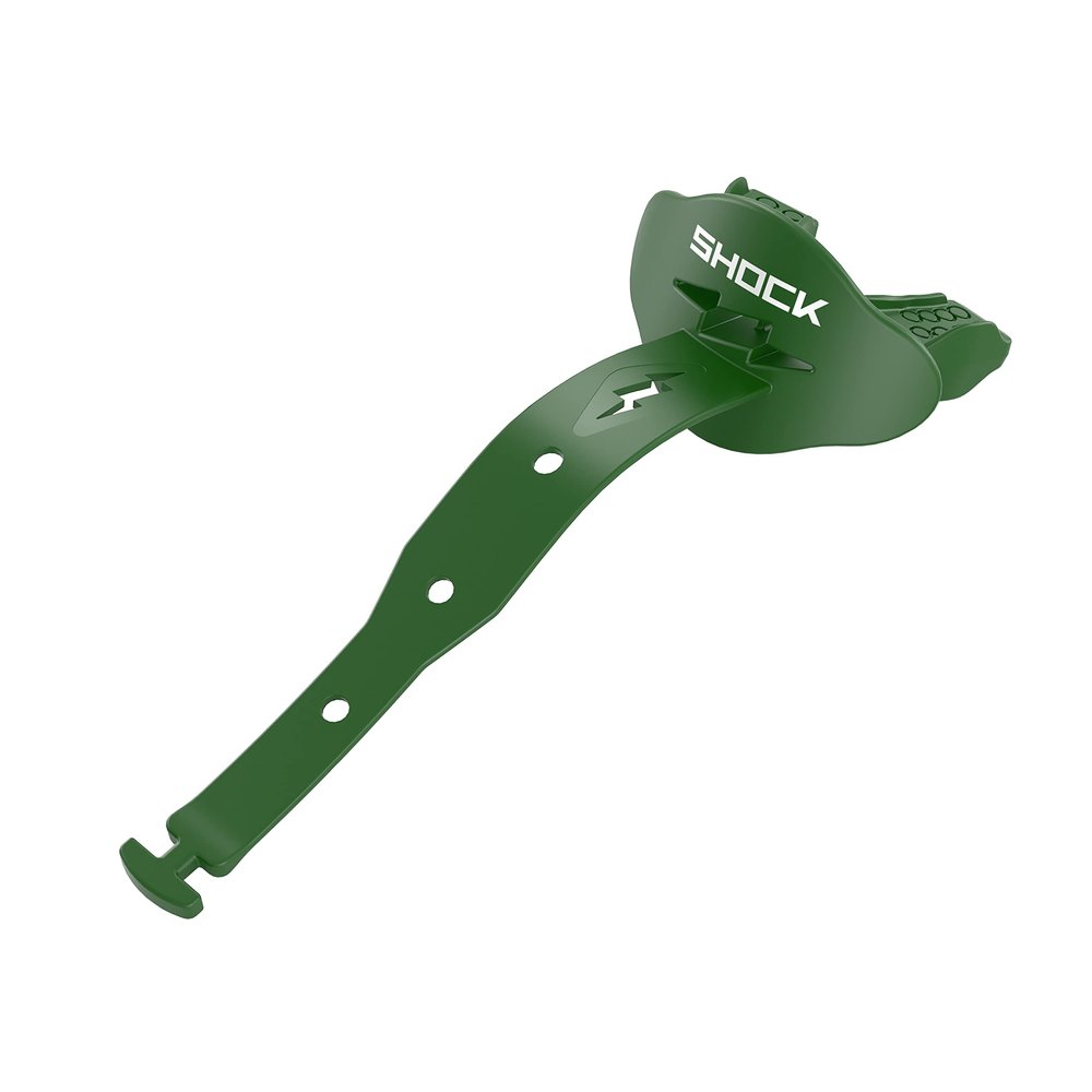 Shock Doctor Bolt Lipguard, OSFA, Dark Green