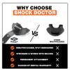 Shock Doctor Bolt Lipguard, OSFA, Dark Green view 4
