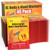 Large Hand & Body Warmers (45 Count) - Up to 18 Hours of Heat, Super Long Lasting - Easy, All Natural - Air Activated, for Body, Hands & Toes - Odorless Hot Hand Warmer - Sport Temp (45 Pack) view 1