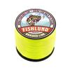 FISHLUND Braided Fishing Line, Strong, Smooth, Round, Sensitive, Test Pound Braided Line, Fluorescent Yellow, 250 LB 328 Yards (300M) - 8 Strands view 1