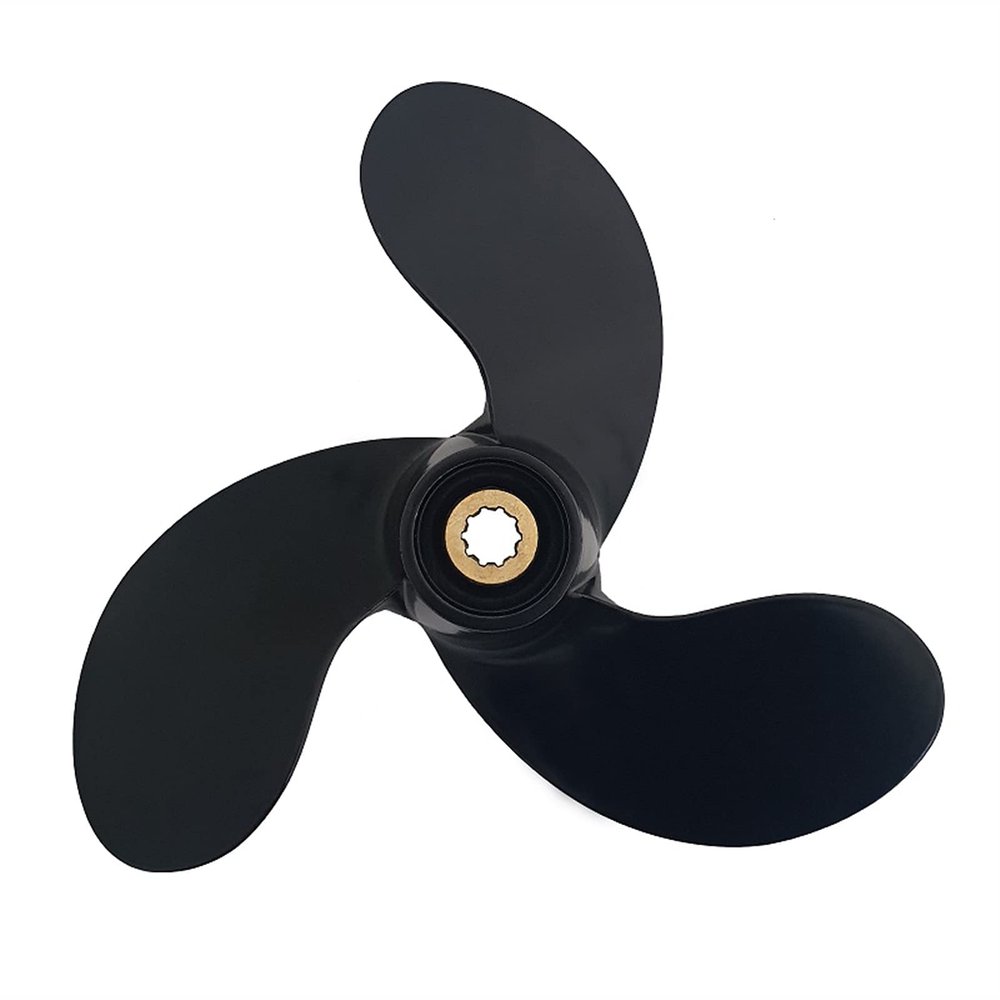 XMEIFEI PARTS Captain Propeller 188x135 A520 Fit for Suzuki Outboard Engines DT 2 / DT 2.2 / DT3.5 10 Tooth Spline RH 58111-98402-019