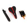 Electric Scooter Seat, PU + Aluminum Alloy Adjustable Height Support Frame Scooter Saddle with Screws Fit M365 Pro 2 Scooter Seat view 4