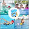 Back Float Safety Swim Trainer, Foam Back Floating Board with Adjustable 4 Layers Swim Belts, Waterproof Swimming Training Board for Kids Swimming Beginners view 3