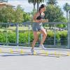 Agility Ladder Dual-Purpose Fixed Agility Ladder, Speed Agility Training Set, for Kids Adults Football Speed Training, Easy to Carry(Size:5M) view 2