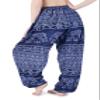 Lannaclothesdesign Women's Elephant Hippie Boho Yoga Harem Pants PJ view 2