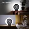XINLIFE 21 LED Camping Fan Light USB Rechargeable Lantern Portable Hanging Tent Lamp for Camping, Hiking, Hurricane,Emergency,Round view 4